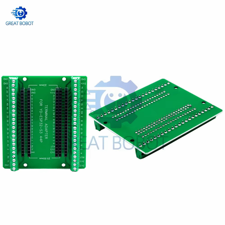 baishundianzi ESP32-S3 Entwicklungsboard mit Erweiterungsadapter-Kit, MCU ESP32-S3WROOM-1 N16R8, IPEX 2,4 GHz Wi-Fi und Bluetooth, Grün - Bild 3