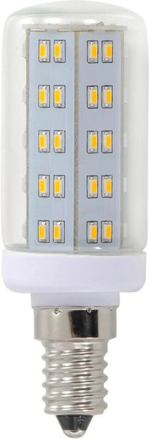 Just Light. LED Leuchtmittel E14, Warmweiß 3.000 K, 4 W, 420 lm, Glasklar/Transparent - Bild 1