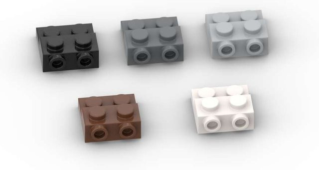 SixBricks Baustein Kit, 10-teiliges Set, Blau, Kunststoff - Bild 1