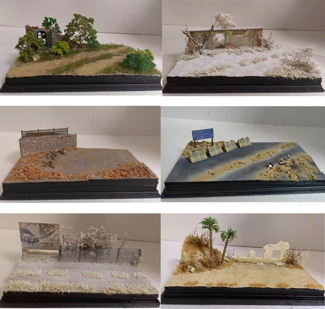 asoty Szenenplattform, Modellpanzer, Maßstab 1:72, Szenenzubehör - Bild 1