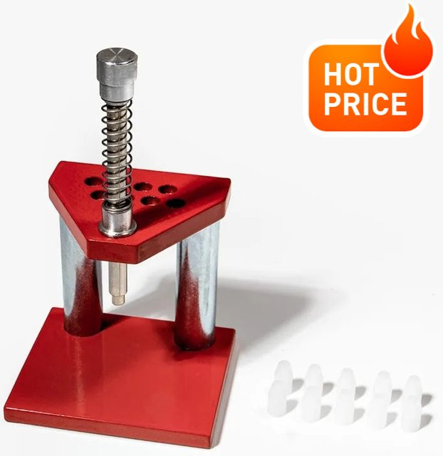Geekthink Uhren-Werkzeug Set, Hand Presser Remover Puller, Rot - Bild 1