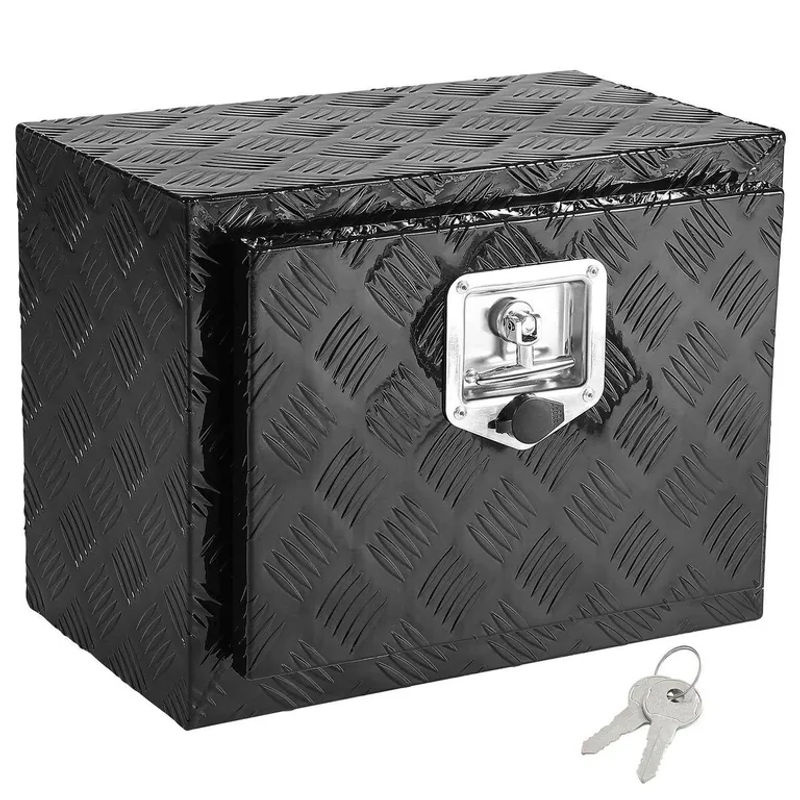 Wasserdichter Aluminium-Werkzeugkasten von Buying Solutions MB für LKW, Anhänger und Wohnmobile, Farbe: Silber/Schwarz, B/T/H: 35,6 x 45,7 x 30,5 cm - Bild 9