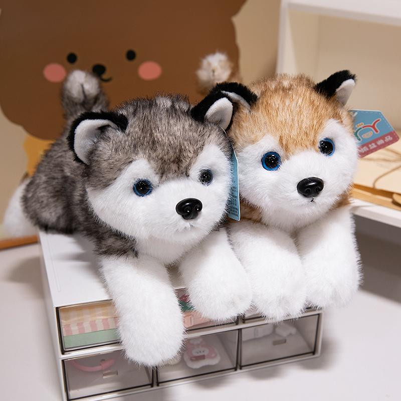 GDzaccly Husky Plüschpuppe Hundekissen Plüsch - Bild 2