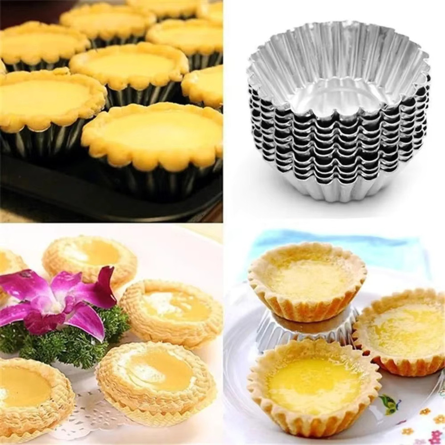 10er Set Antihaft Muffinform Silber für Cupcakes, Cookies und Gebäck - Bild 5