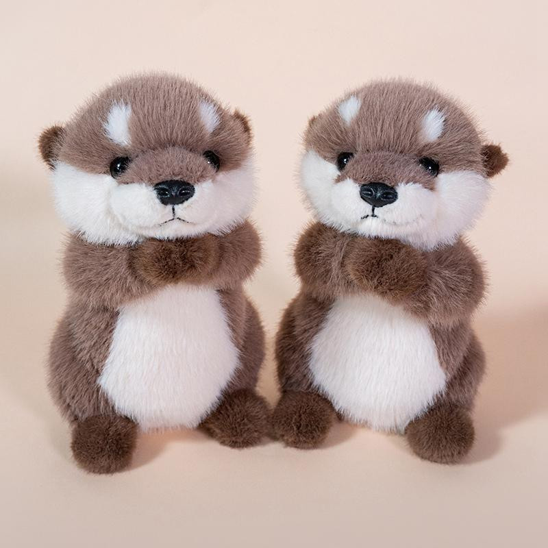 Bai Fen Bai Toys Kawaii Otter Plüschtier Capybara Puppe Kissen 25cm - Bild 2