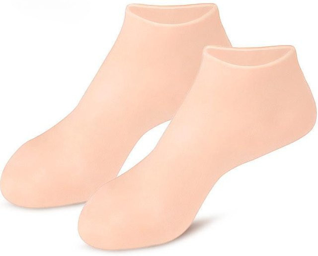 Lucky Black Cat Fußpflegesocken, Silikon-Fußsocken, nude, Unisex - Bild 1