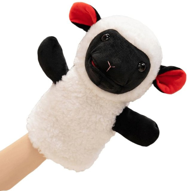 Yiran toy Kawaii Cartoon Ziege Schaf Alpaka, Handpuppen, Plüsch, ab 2 Jahren - Bild 1