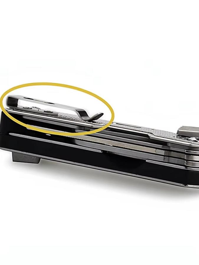 SQT MQ56 10-in-1 Multi-Tool EDC Kombination in Silber mit Glasbrecher, Flaschenöffner und Schere für Outdoor-Ausrüstung - Bild 3