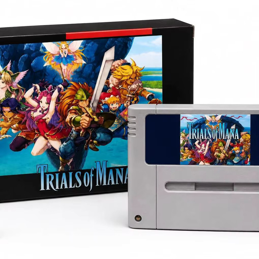 Trials of Manas Premium 16-Bit Action-RPG Retro-Spielkarte Englische Edition mit Box und SRAM-Batterie oder FRAM-Chip Speicherkarte - Bild 4