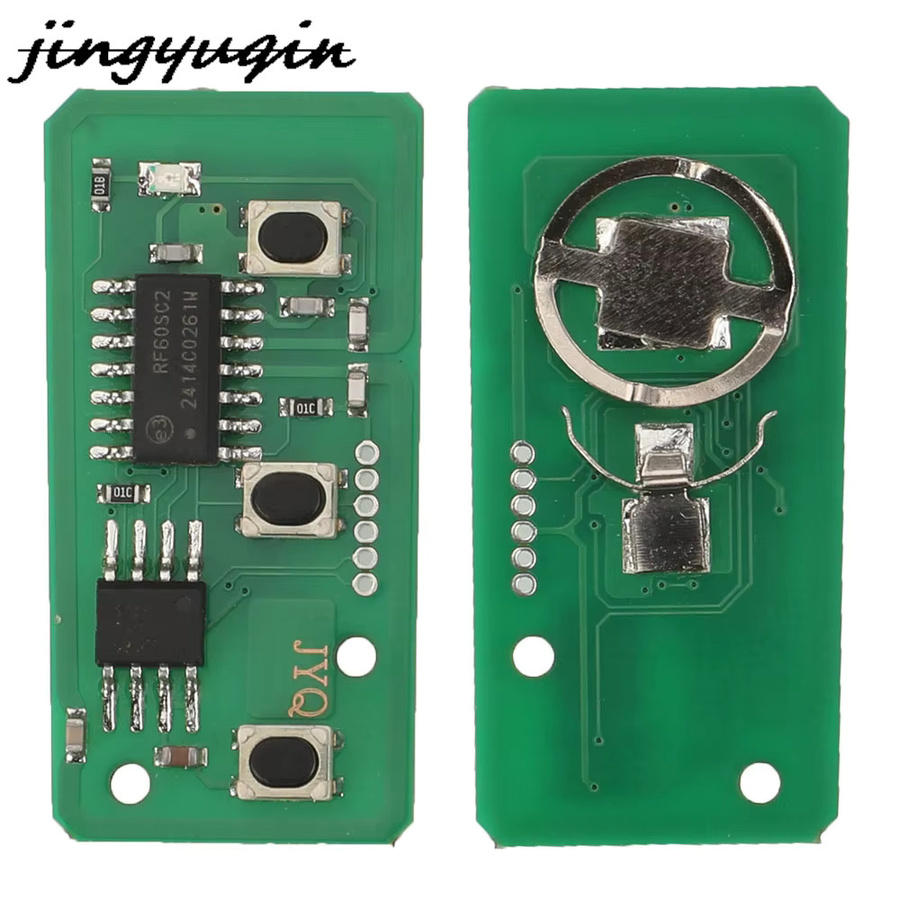 Jingyuqin Smart Remote Auto Schlüsselanhänger BA2TA 2 Tasten Klappschlüssel 433 MHz 8A Chip für Toyota Hilux 2015 - 2020 und Yaris Cross, Schwarz - Bild 5