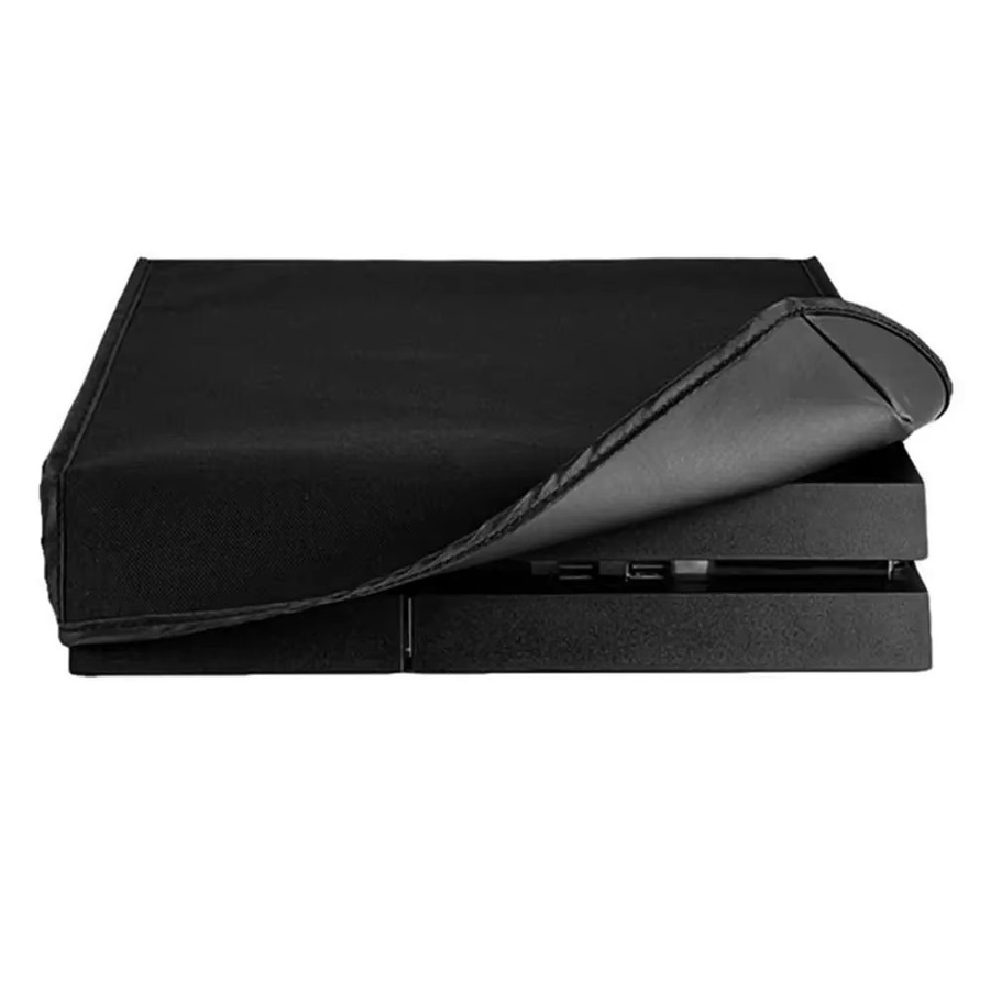Sony PlayStation 4 PS4 Staubschutzhülle aus Oxford-Stoff in Schwarz - Bild 6