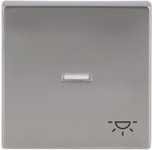 Busch-Jaeger Symbolwippe Licht Pur Edelstahl 2CKA001751A2958 Silber - Bild 1