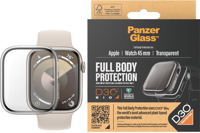 Full Body Watch 9, 45 mm, transparent, Unisex - Bild 1