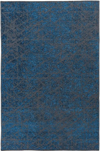 MeGusta Kurzflor Teppich Cristina Modern Abstract Blau Multicolour B/T: 80 x 150 cm - Bild 1