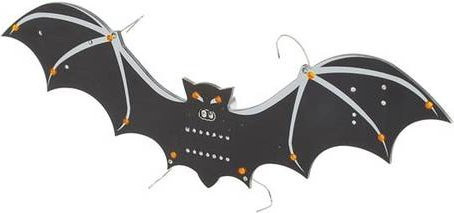 Whadda WSSA203 Fledermaus Bausatz in Schwarz für Halloween - Bild 1