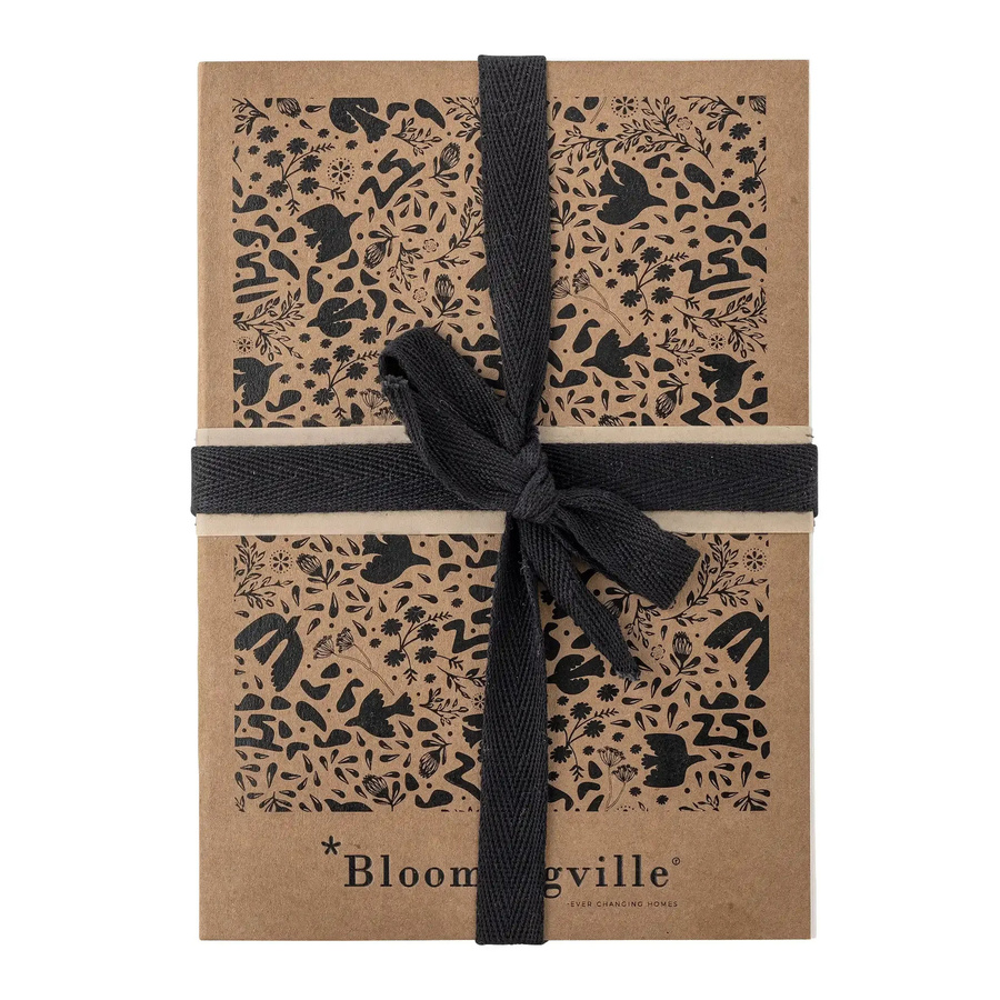 Bloomingville Notizbuch Anniversary in Braun, A5, FSC-zertifiziertes Papier - Bild 1