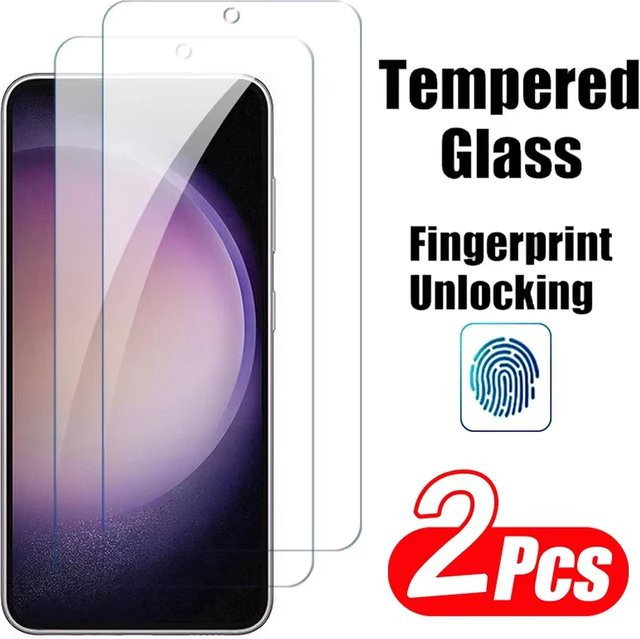 2er-Set Gehärtetes Glas Display Schutzfolie für Xiaomi Redmi Note Serie (15 Pro 5G, 14, 13, 12, 11, 10, 9, 12R, 10S, 14S, 15R, 15C, 14C, 13C, 12C, 10C) transparent - Bild 1