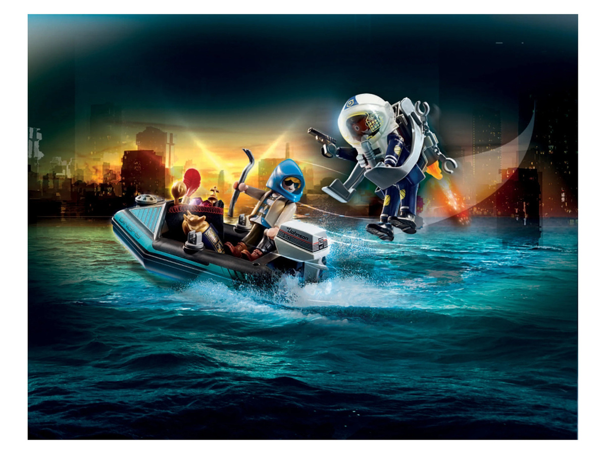 PLAYMOBIL Polizei-Jetpack: Festnahme des Kunsträubers ab 5 Jahren - Bild 2