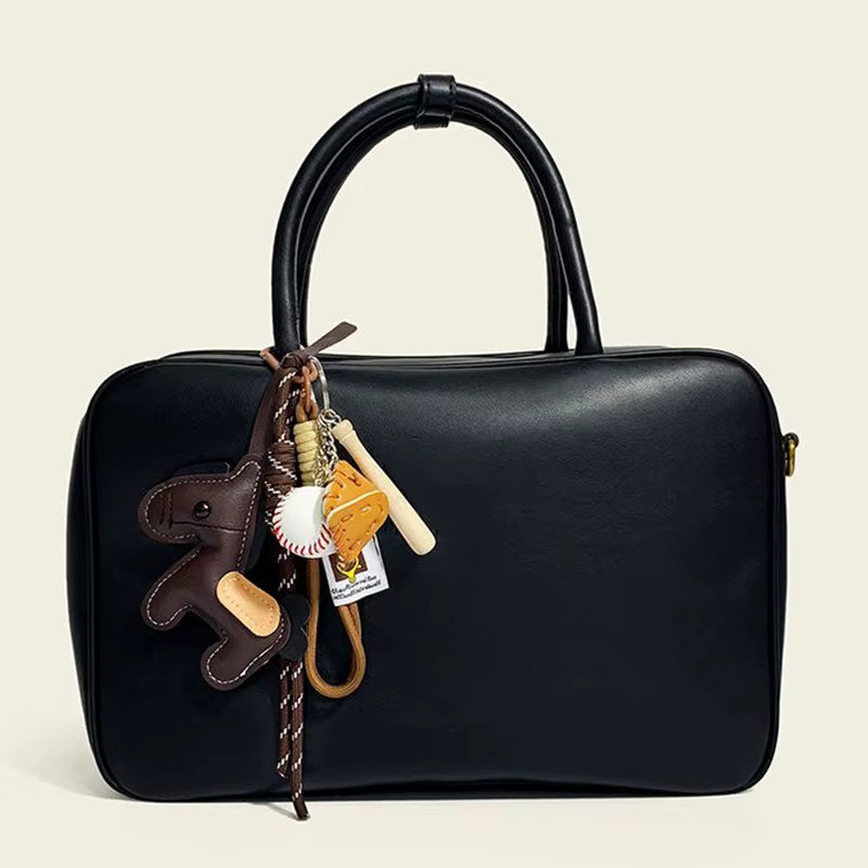 Yogodlns Schlüsselanhänger Leder, Geflochtenes Seil, Unisex - Bild 2
