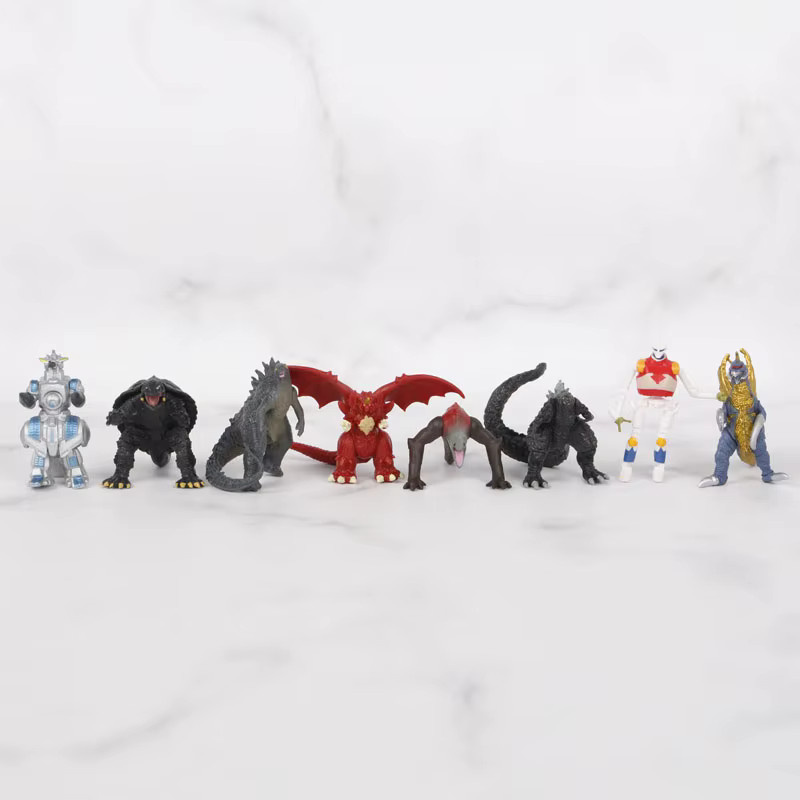 Bandai Godzilla vs. King Kong Figur Modell Spielzeug, 24-teiliges Set - Bild 2