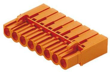 Weidmüller Buchsenserie Kabel BL/SL 5.08 Polzahl 12 Rastermaß 5.08 mm orange 50 Stück - Bild 1