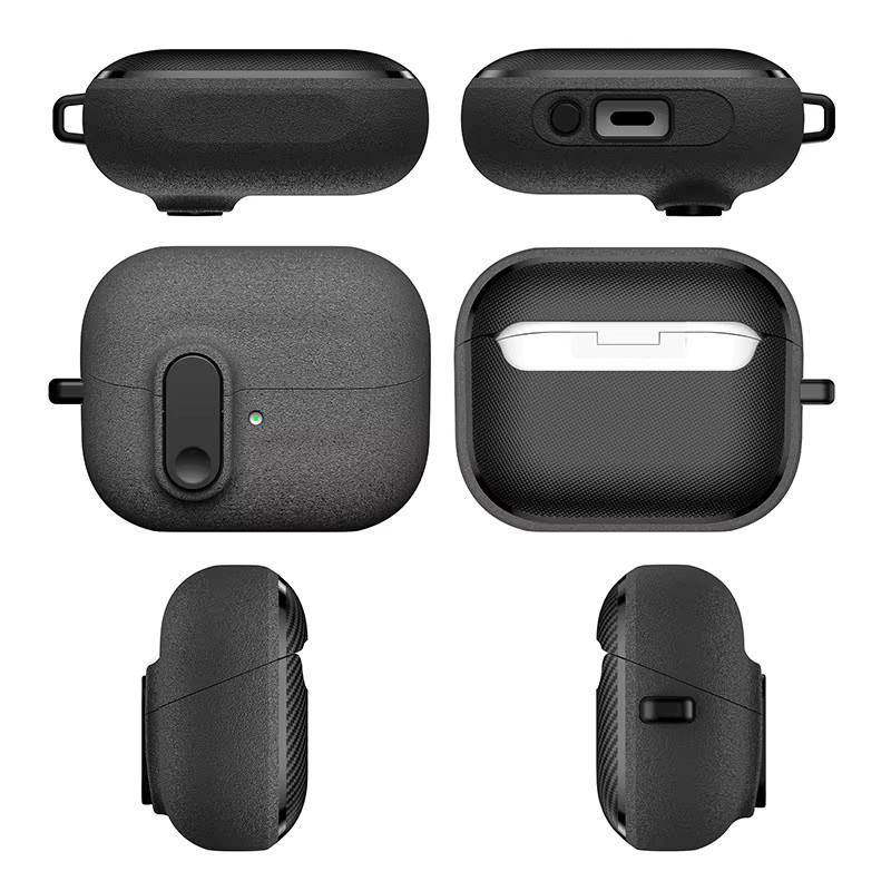 Samsung Schutzhülle für Galaxy Buds 3 Pro mit Schlüsselanhänger in Grün - Bild 3
