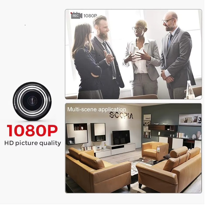 ICSEE WLAN Guckloch-Kamera mit 3 MP HD Auflösung, 170 Grad Weitwinkel, Bewegungserkennung und Autoaufzeichnung in Schwarz - Bild 3