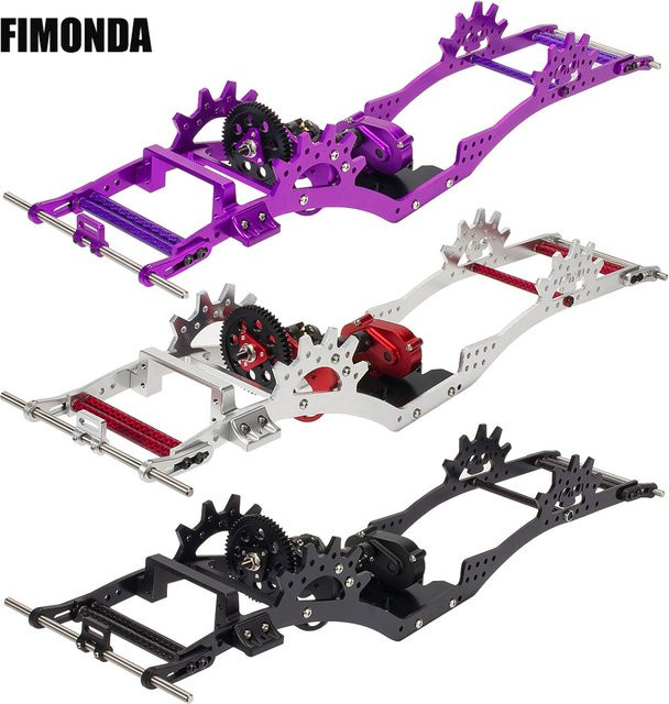 Fimonda LCG Chassis Kit Aluminiumlegierung 1/10 RC Rigs Crawler - Bild 1