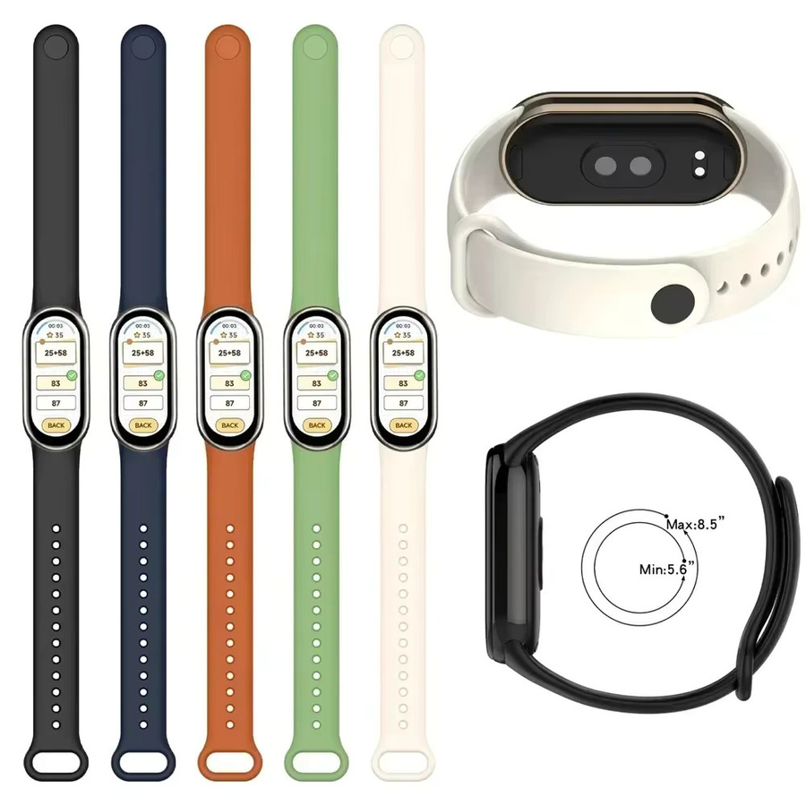 Xiaomi Uhrenarmband Silikon, Mi Band 8, Unisex, wasserdicht - Bild 1