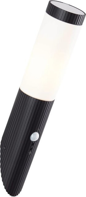 Brilliant LED-Außenwandleuchte mit Bewegungsmelder Schwarz E27 20W - Bild 1