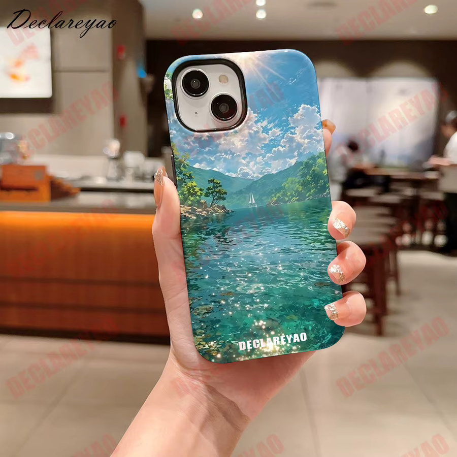 Personalisierte DIY-Fotohülle von DECLAREYAO für iPhone 16, 15, 14, 13, 12, 11, X, XR, XS Max, SE 2022 und iPhone 17 Pro in Multicolour - Bild 3
