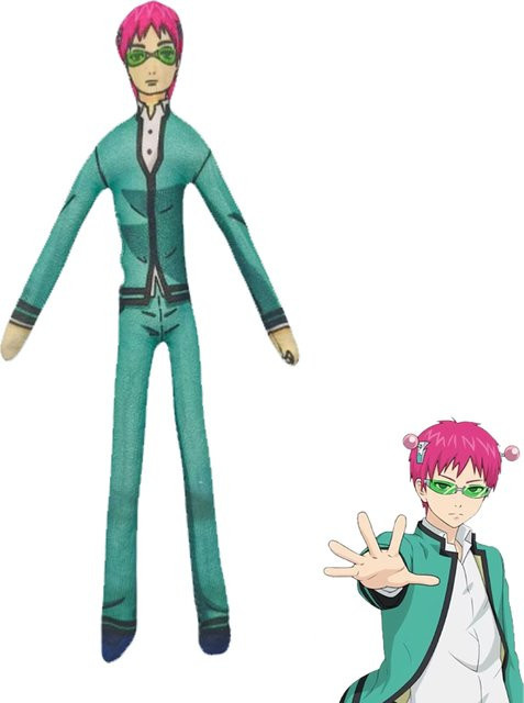BOOCRE Saiki K Saiki Kusuo Cosplay Puppe, Twistable Form, Einzelfigur - Bild 1