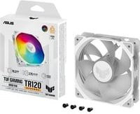 Asus TUF GAMING TR120 ARGB Gehäuselüfter Weiß B/H/T: 120 x 120 x 28 mm - Bild 1