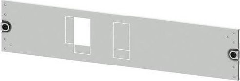 Siemens Blende 8PQ2015-8BA11 in Silber für Einbaugeräte - Bild 1