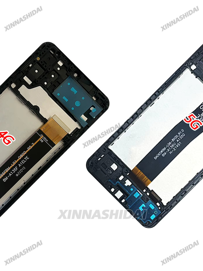 Samsung Galaxy A13 4G 5G Ersatz Display mit Touchscreen Digitizer Montage in Schwarz - Bild 3