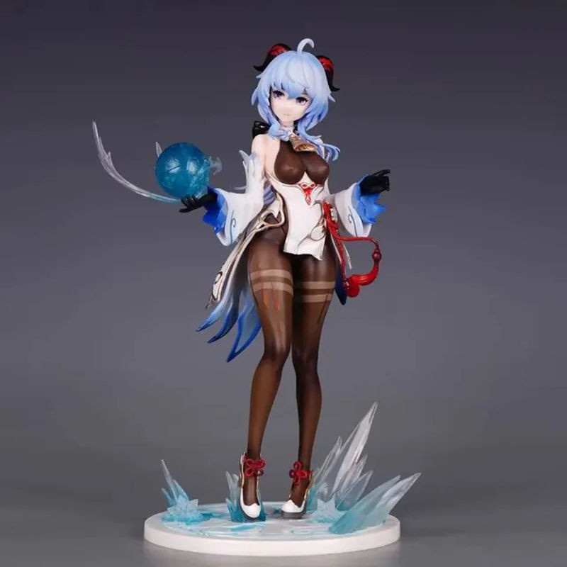 Genshin Impact Ganyu Plenilune Gaze Anime-Figur von Bandai in Weiß, Höhe: 27 cm - Bild 1