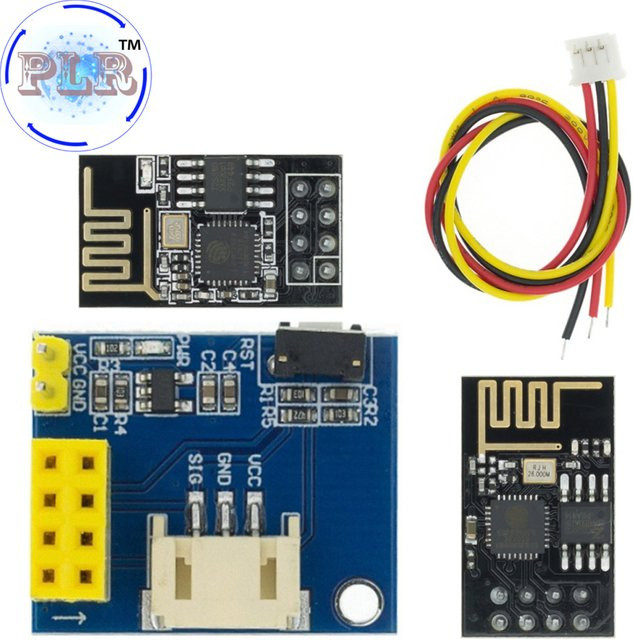 SAMIORE ROBOT ESP8266 ESP-01S RGB LED Controller Modul für WS2812 Lichtringe und Smart Electronic DIY Projekte - Bild 1
