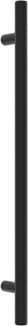 vidaXL Möbelgriffe Set 10 Stück aus Edelstahl in Schwarz Matt, Länge: 224 mm - Bild 1
