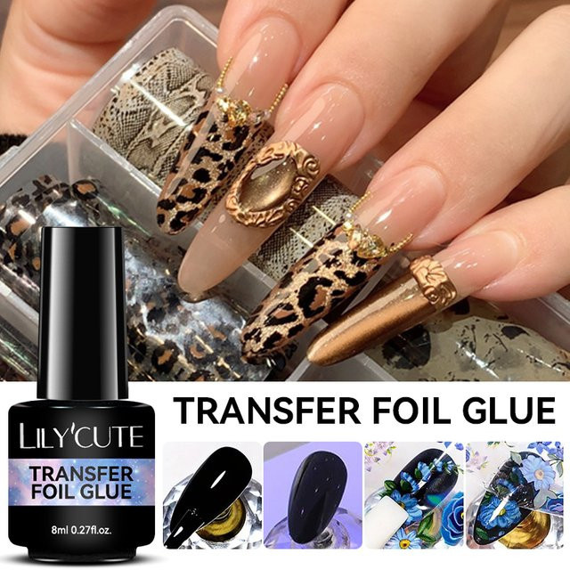 LILYCUTE Transferfolienkleber, 8 ml, Gel - Bild 1