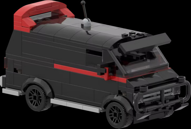 A-Team MOC-86094 SWAT Team Auto, Bausatz, 169 Teile - Bild 1