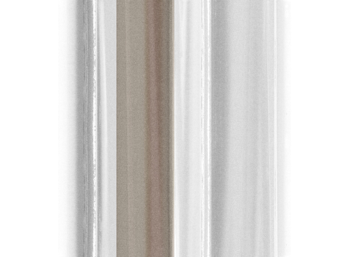 Jannelli & Volpi Mural Balmoral Neutral Panel 2 Wandgestaltung in Beige mit abstraktem Streifenmuster aus Vinyl - Bild 1