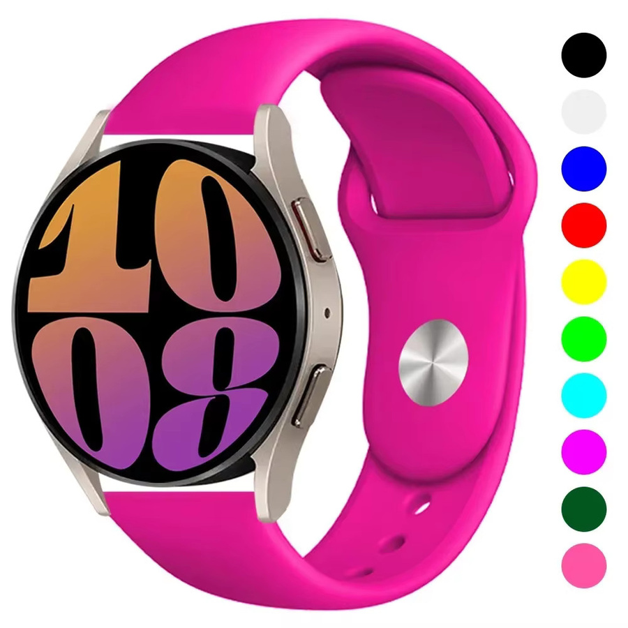 Uhrenarmband Silikon, Unisex, 20mm 22mm - Bild 2