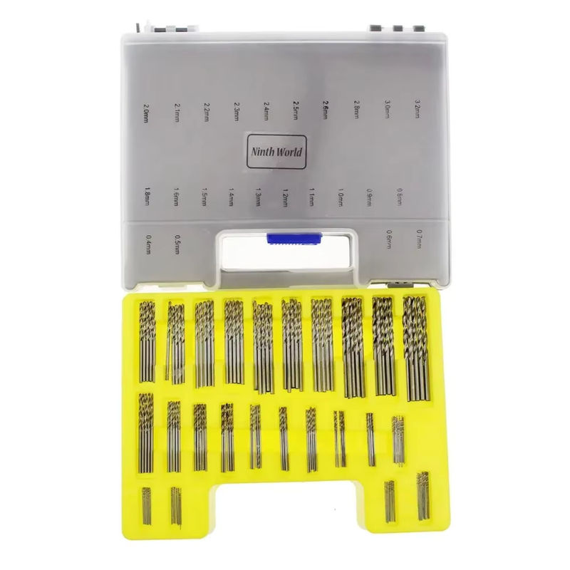 Skeyo Mini Twist Drill Set mit 150 Stück in Kunststoffbox, Bohrer-Set für Kunststoff im Bereich 0,4-3,2 mm - Bild 4