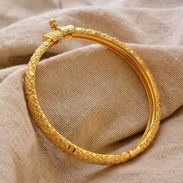 annayoyo Armreifen, Goldüberzug, Damen, Mädchen - Bild 1