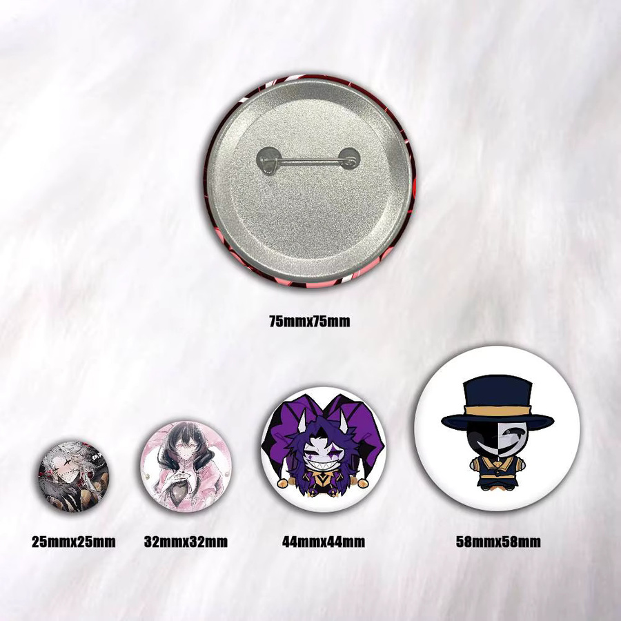 Die F-Freak C-Circus Snap-in Pins, runde Broschen, Cartoon-Charaktere - Bild 2