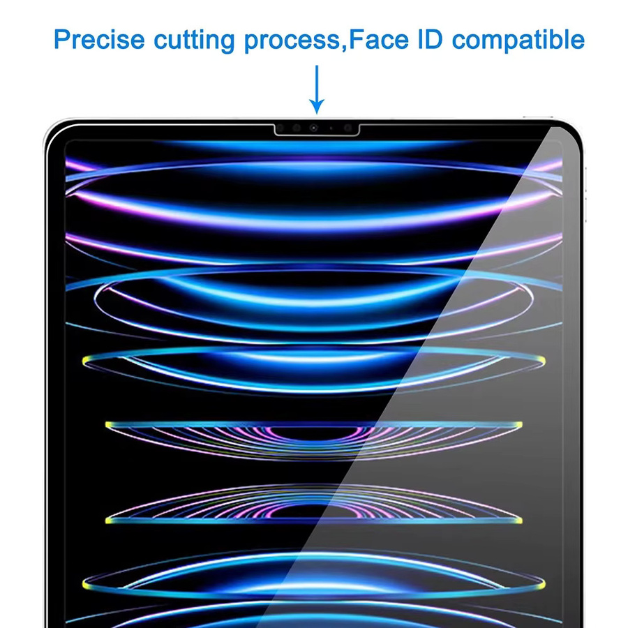 2er-Set Displayschutzfolie aus gehärtetem Glas für Apple iPad Pro, Air und Mini in Transparent - Bild 4