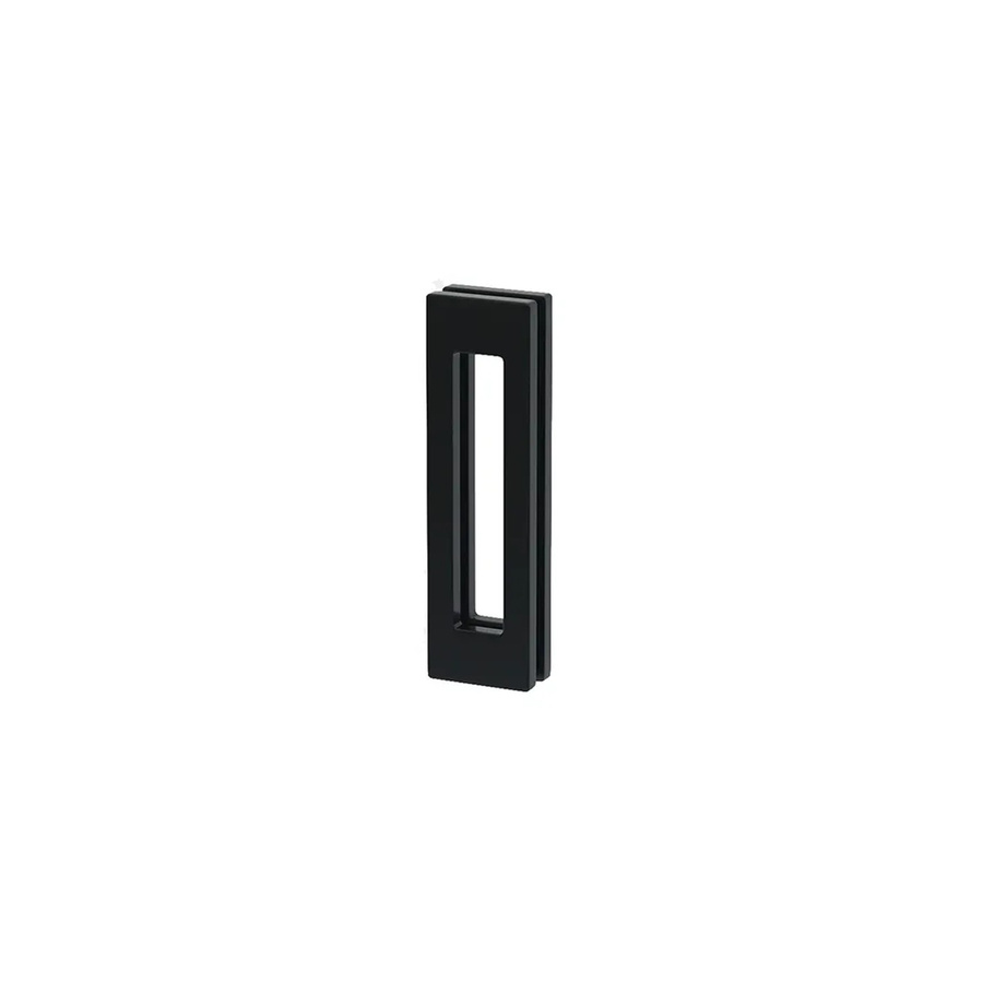 Levidor Architektengriff für Glasschiebetüren Paar Flach Schwarz Matt aus Edelstahl 17,5 cm - Bild 2