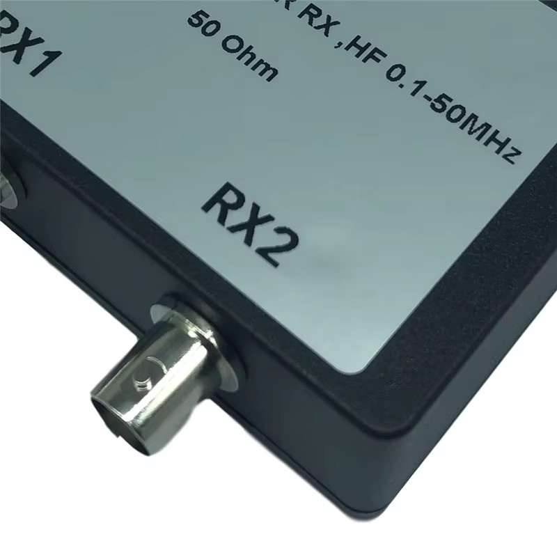 Antennen-Splitter RX HF 1-50 MHz Signalteiler für Satelliten-Koaxialkabel in Schwarz - Bild 2