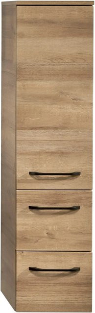 Pelipal Bad-Hängeschrank Quantum 02 in Riviera Eiche mit Soft-Close-Türen und internen Regalen, Breite: 30 cm - Bild 1