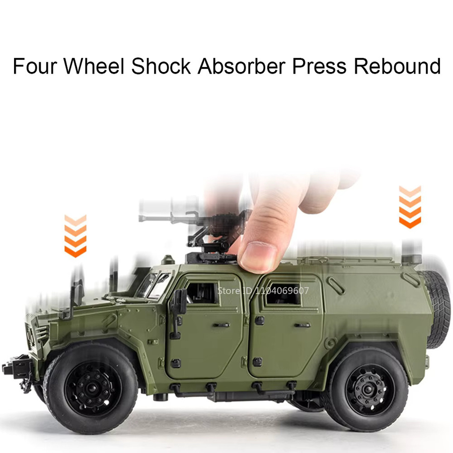 DongFeng MengShi Auto Modell, 1:18, Legierung, mit Licht und Sound - Bild 2